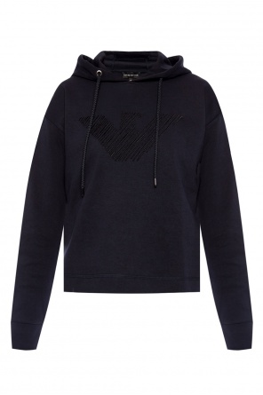 Logo-embroidered sweatshirt, zdjęcie 1 Logo-embroidered sweatshirt od Emporio Armani